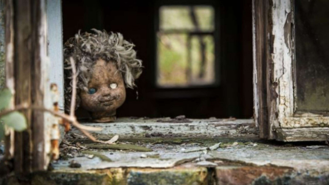 Boneka menyeramkan di Pripyat