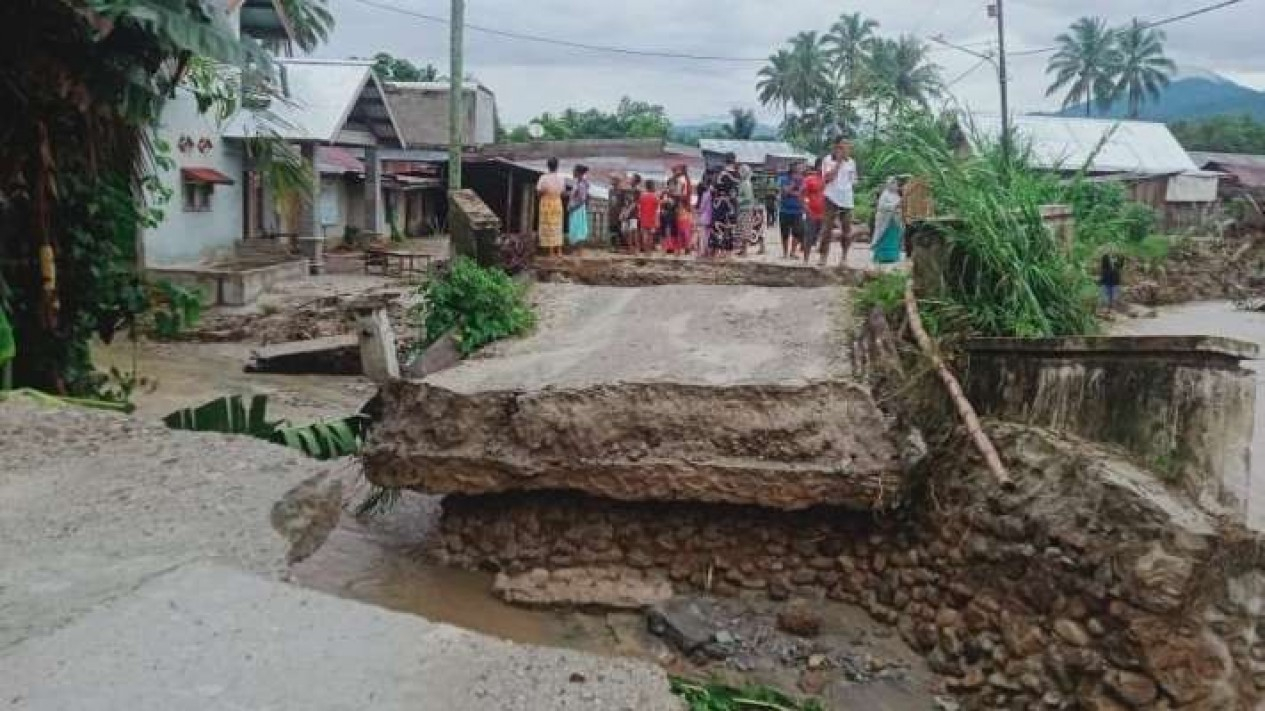 Foto Banjir Dan Longsor Terjang Tiga Dusun Di Kabupaten Sigi Sulteng