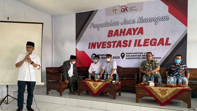 Anggota DPR M.Misbakhun Dalam Penyuluhan Bahaya Investasi Ilegal