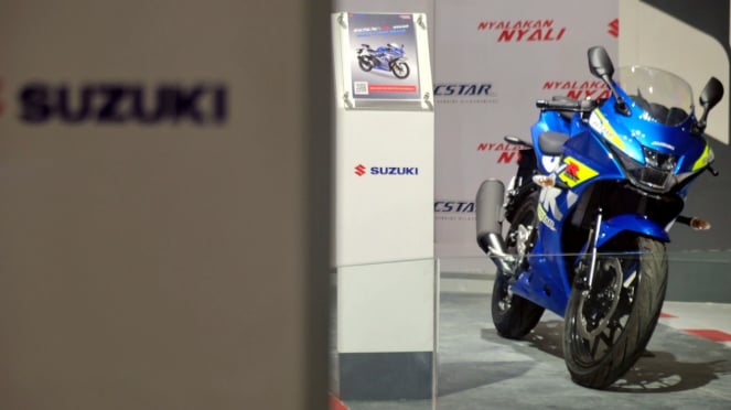 Suzuki GSX R150 Yakarta Auto Semana 2022.