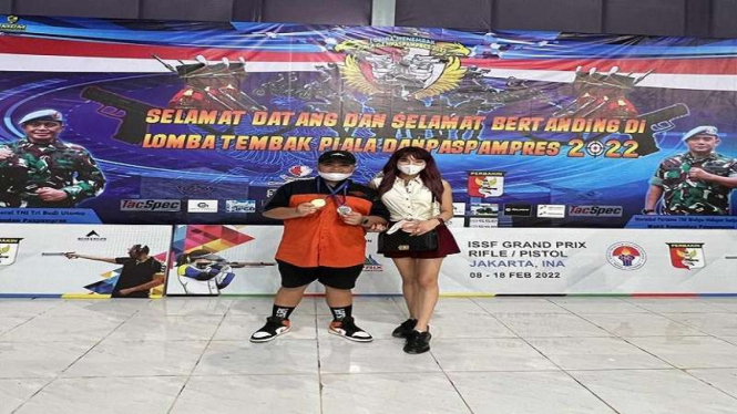 Sergio juarai lomba tembak Danpaspampres