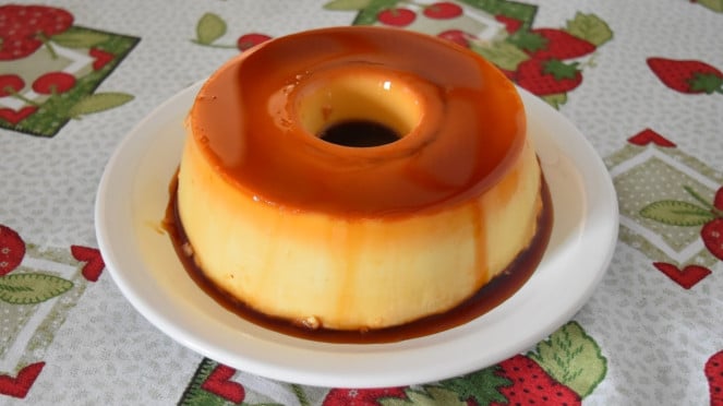 Ilustrasi puding jahe
