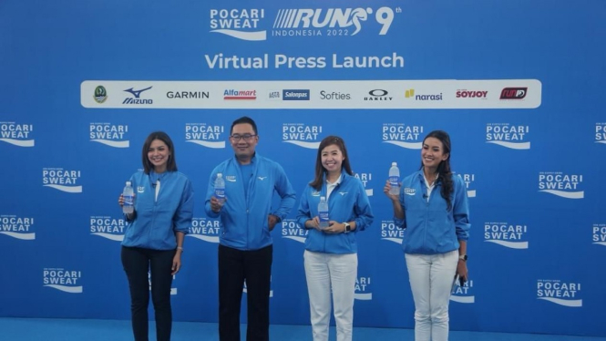 Konferensi pers Pocari Sweat Run 2022