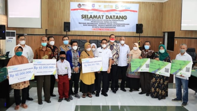 Kunjungan sekaligus audiensi BPJS Ketenagakerjan bersama Pemda Sumatera Utara