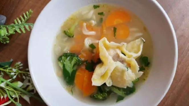 Resep sayur Sup Kembang Waru
