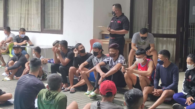 Potret Petarung One Pride MMA Diminta Berbaris Seperti Prajurit TNI