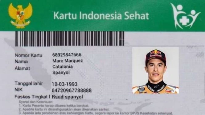 Meme kocak Marc Marquez