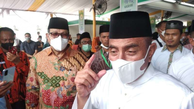 Gubernur Sumatera Utara, Edy Rahmayadi.