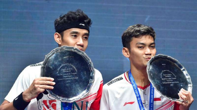 Ganda putra Indonesia, Bagas Maulana/Muhammad Shohibul Fikri juara All England