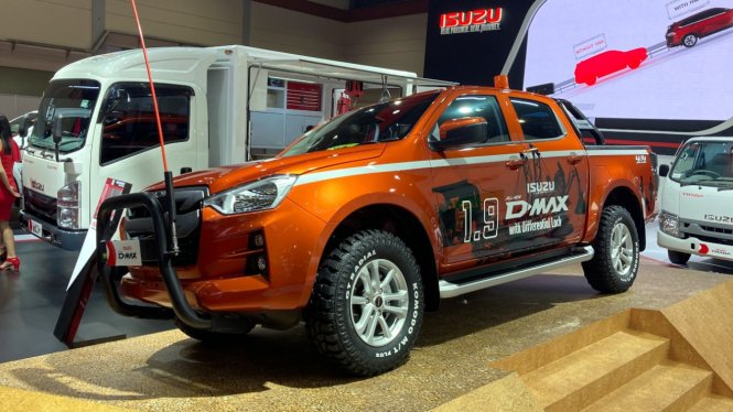 Isuzu D-Max di Jakarta Auto Week 2022