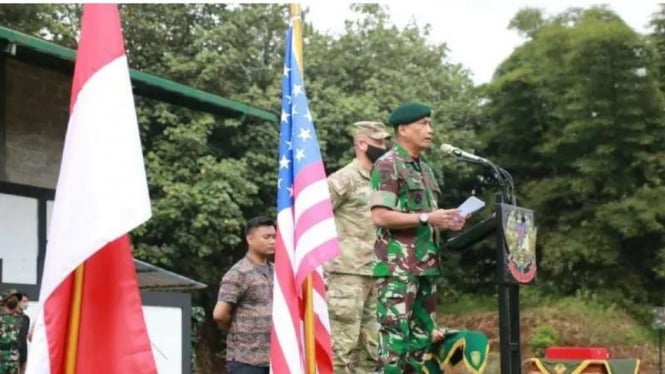 VIVA Militer: Kasdivif 1 Kostrad tutup Latihan bersama TNI AD dan US Army