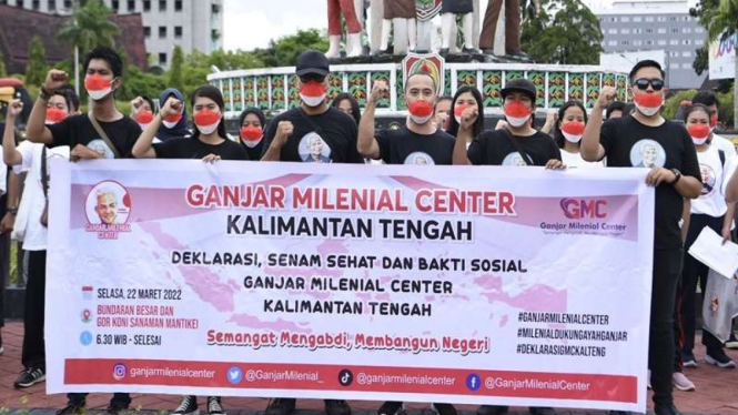 Milenial di Kalimantan Tengah dukung Ganjar Pranowo jadi capres 2024