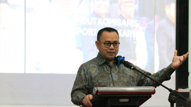 Komisaris Utama TransJakarta Sudirman Said.