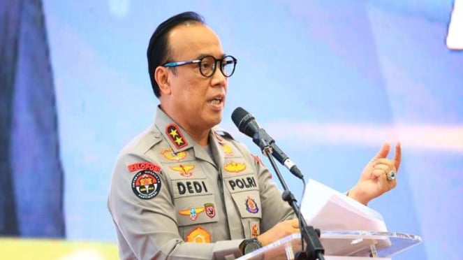 Kepala Divisi Humas Polri Irjen Dedi Prasetyo