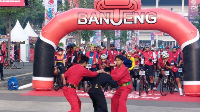 Banteng Ride and Night Run di Gelora Bung Karno (GBK)