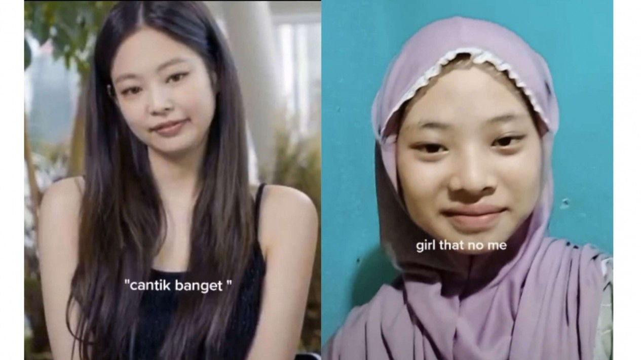 Foto Viral Sosok Perempuan Mirip Jennie Blackpink Versi Hijrah