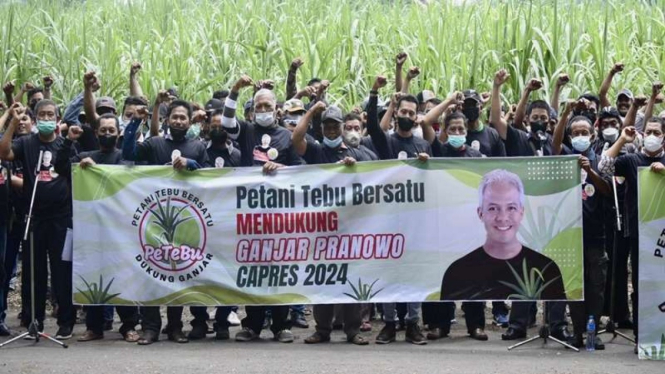 Petani tebu se-Jawa Timur dukung Ganjar Pranowo maju jadi capres 2024