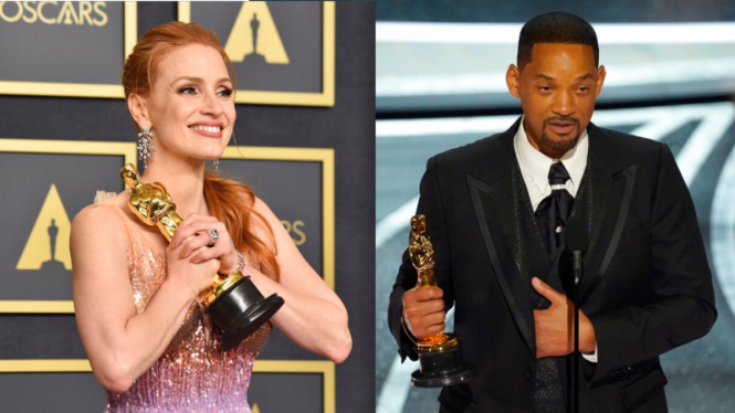 Jessica Chastain dan Will Smith.