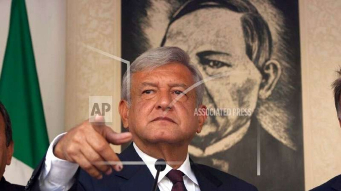 Presiden Meksiko Andres Manuel Lopez Obrador