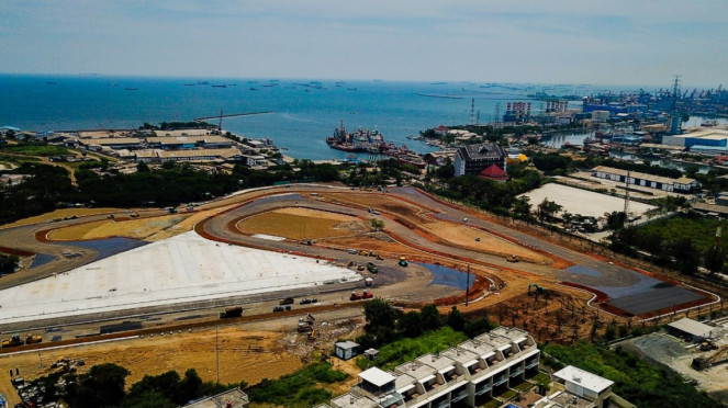 Sirkuit Formula E di Ancol