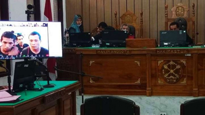 Sidang Perampokan Toko Emas di Pengadilan Negeri Medan