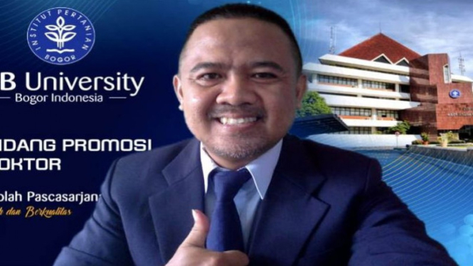 Mantan Satpam Kampus IPB University Bogor Hudi Santoso