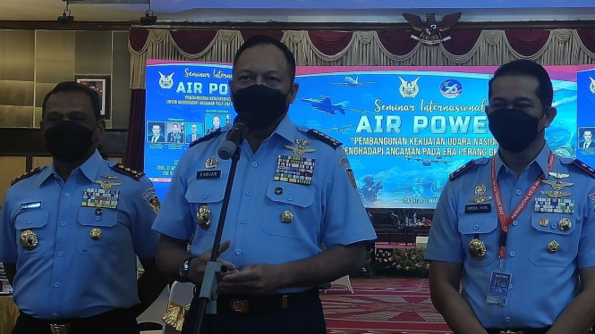 VIVA Militer: KSAU Marsekal TNI Fadjar Prasetyo di Halim Perdanakusuma