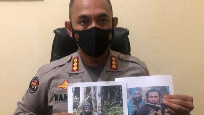 Kepala Satgas Humas Damai Cartenz Kombes Ahmad Kamal