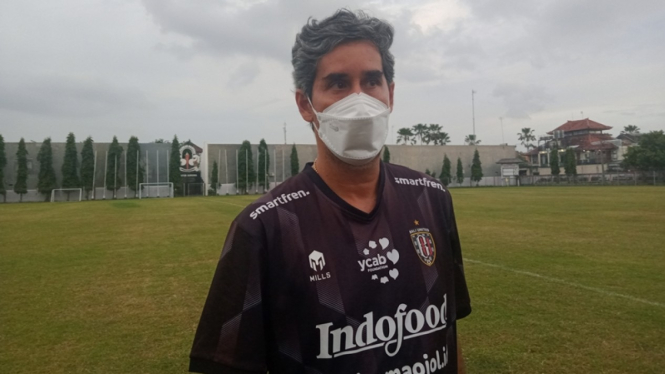 Pelatih Bali United, Stefano Cugurra 'Teco' Rodrigues