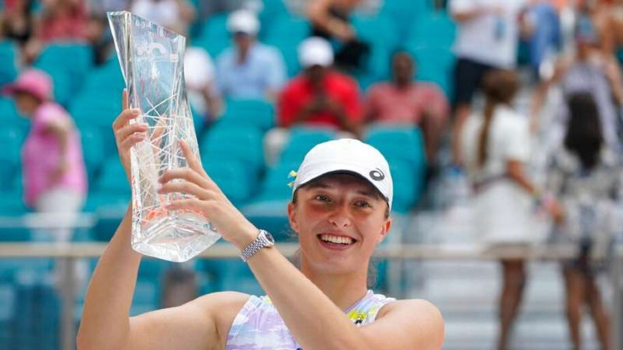 Foto Fakta Mengerikan Usai Iga Swiatek Juara Miami Open 2022