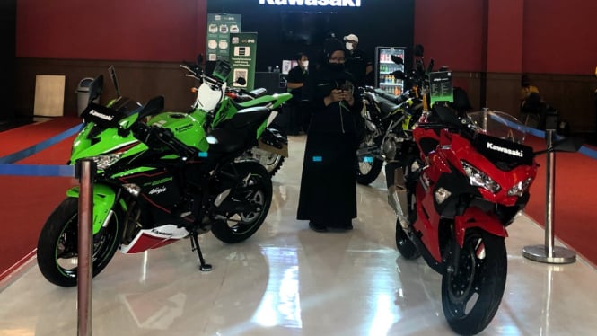 Booth Kawasaki di IIMS 2022