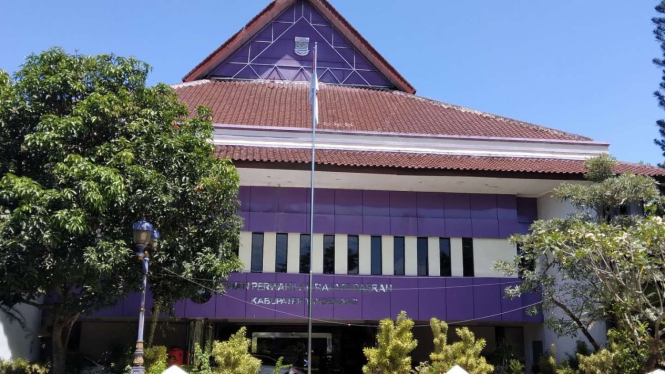Kantor DPRD Kabupaten Tangerang.