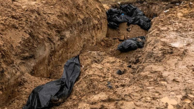 VIVA Militer: Kuburan massal warga sipil Ukraina di Bucha