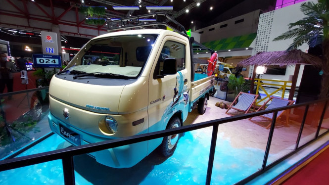 Mobil Modifikasi Suzuki di IIMS 2022.