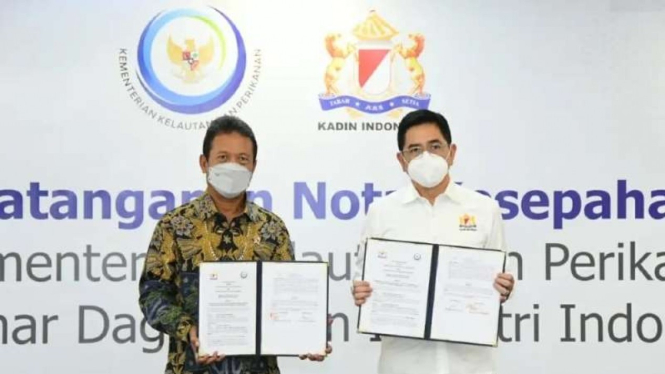 Kerja sama KKP dan Kadin Indonesia.