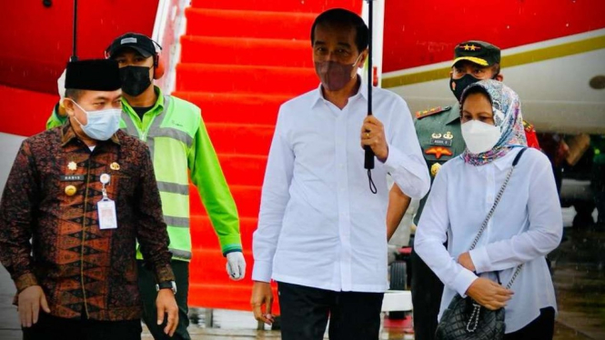 Presiden Jokowi kunker ke Jambi.