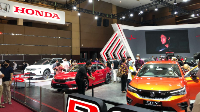 Booth Honda di IIMS 2022