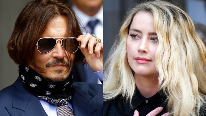 Johnny Depp dan Amber heard.