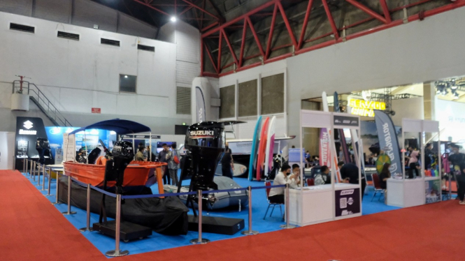 Booth Suzuki Marine di IIMS 2022.