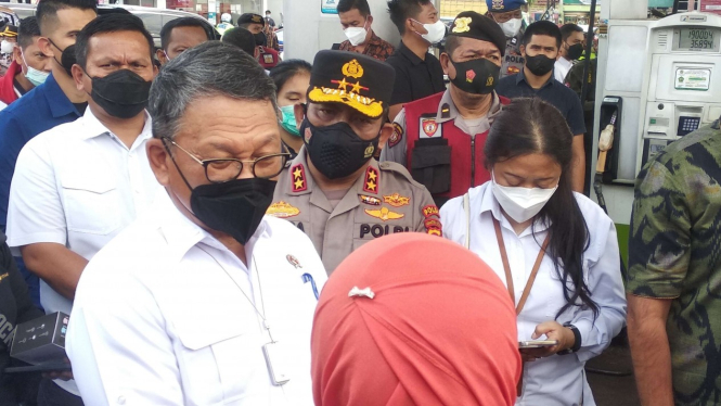 Menteri ESDM Arifin Tasrif di Medan Sumatera Utara