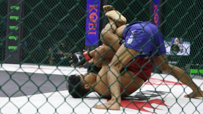 Hasil One Pride MMA FN 57: Santoso Mengamuk, Riyanto Jadi Tumbal