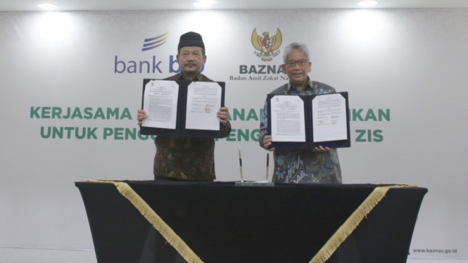 Bank BJB kerja sama dengan Baznas untuk penguatan pengelolaan ZIS