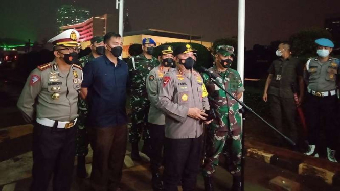 Kapolda Metro Jaya Irjen Fadil Imran usai amankan demo di DPR