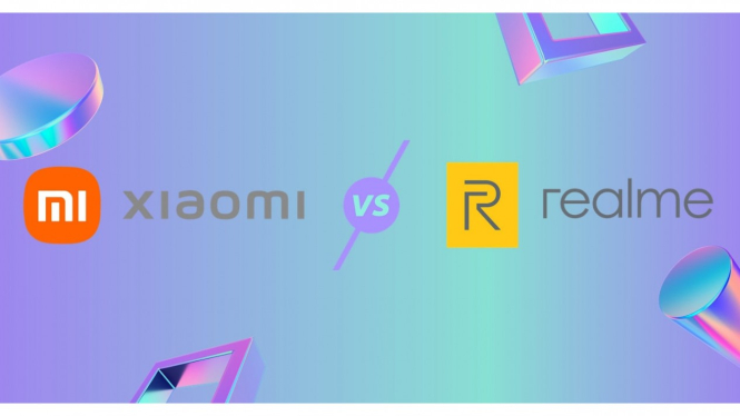 Rivalitas Realme dan Xiaomi.