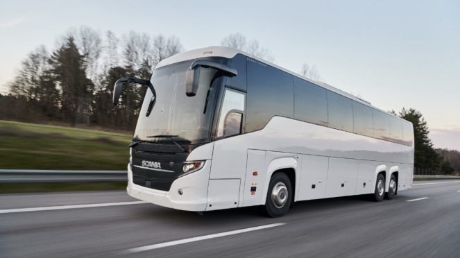 Bus Scania standar Euro 4.