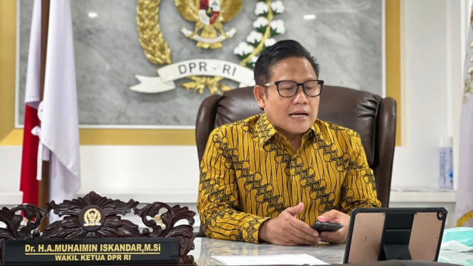 Wakil Ketua DPR RI bidang Korkesra, Abdul Muhaimin Iskandar