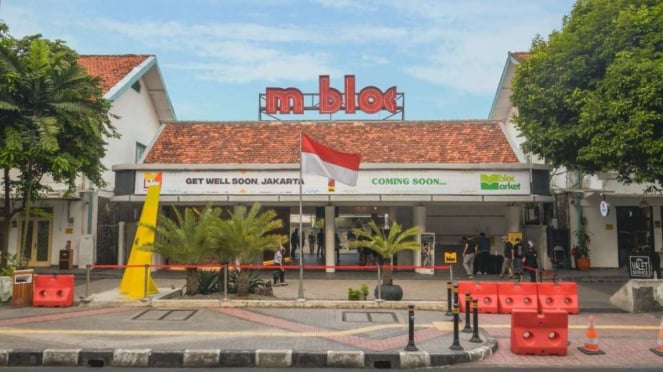 m bloc space di Kebayoran Lama, Jakarta Selatan.