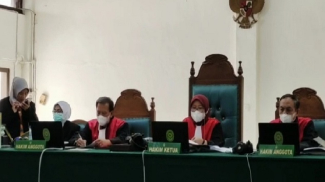 Sidang putusan kasus pencabulan mahasiswi di Unsri Palembang oleh oknum dosen