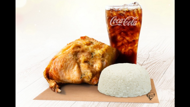 Rosemary Butter Grilled Chicken menu baru KFC Indonesia.