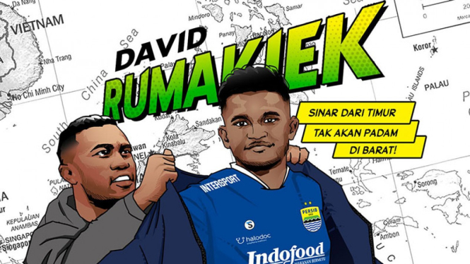 Persib Bandung datangkan David Rumakiek